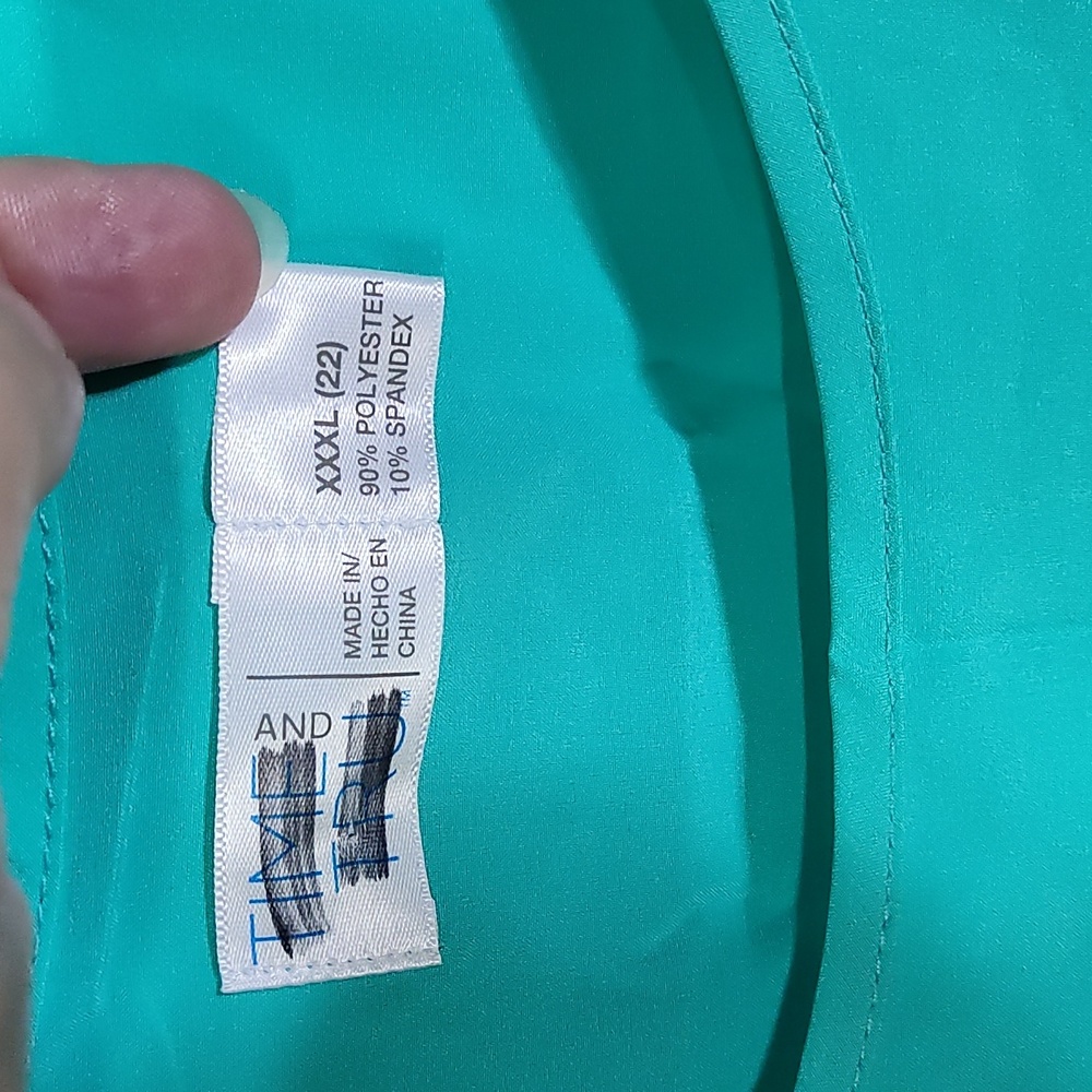 NWOT Time And Tru Women's Tank Top Size XXXL(22) - Picture 2 of 5